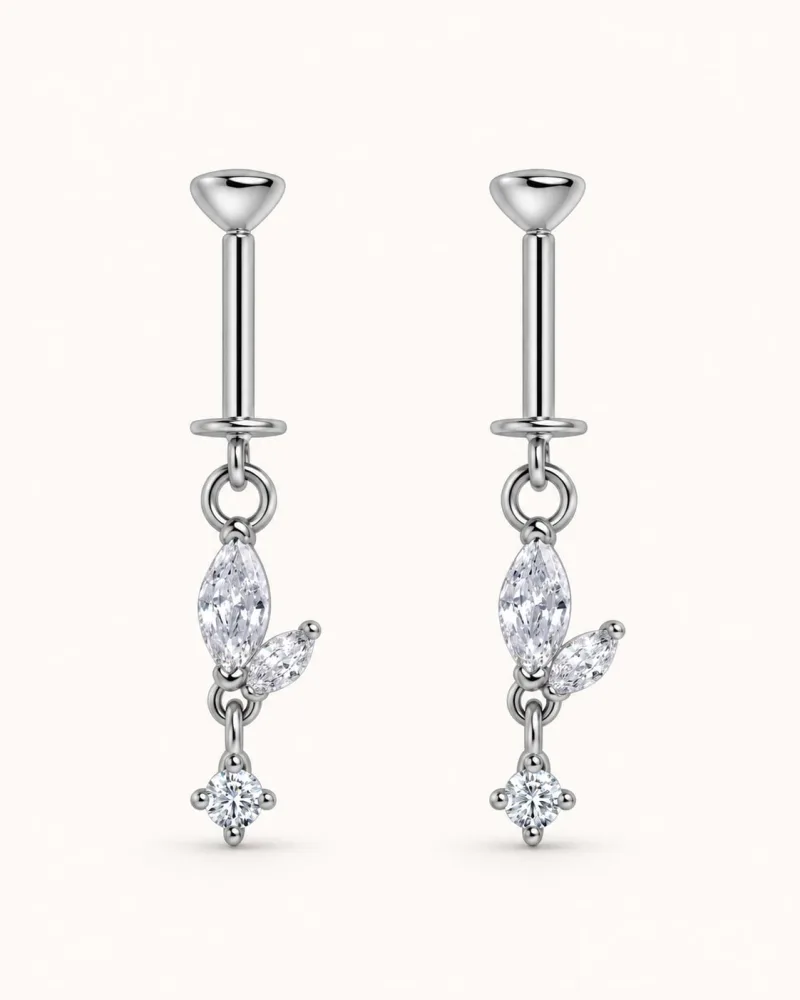 Elara Bloom Hanging Earrings